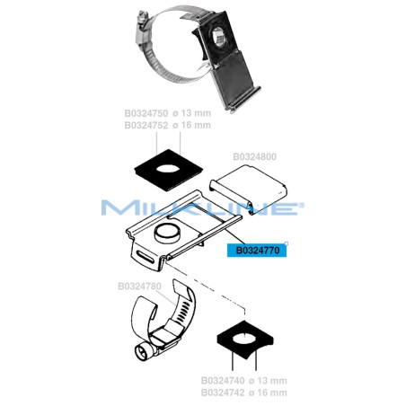 CORPO INOX RUB.LATTE SH/I F.16