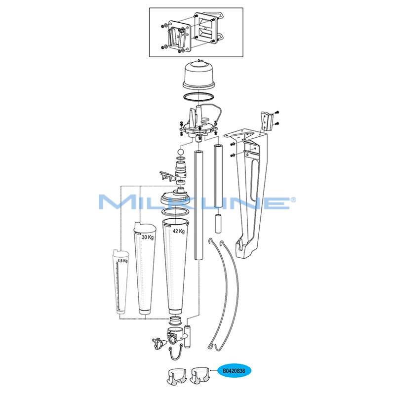 TAPPO APERTO X MISURATORE WK KG30