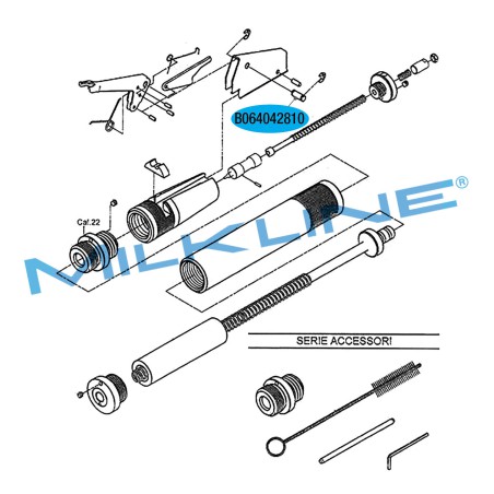 PERNO DENTE X APP.MACELL.ADLER BIC.