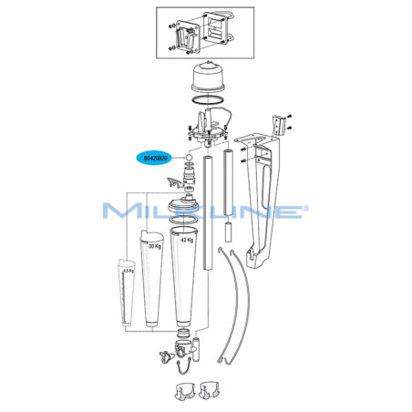 SFERA INOX INGRESSO MISURATORE WK