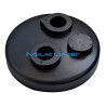 RUBBER LID FOR RECEIVER 2 INLET WITH S/S WASHING NOZZLE