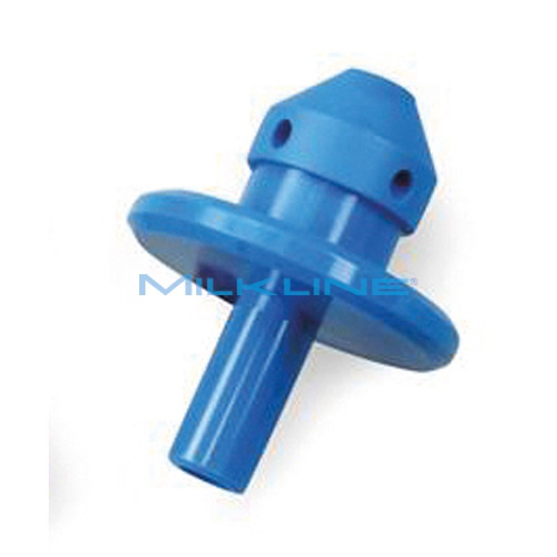 COPPETTA LAV.PLASTICA PP D.22 MM BLU