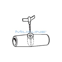 RUBBER BUTTERFLY VALVE KS D 38