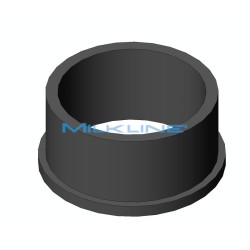 BOCCOLA PVC C/BATTUTA X CANCELLETTO PAR.