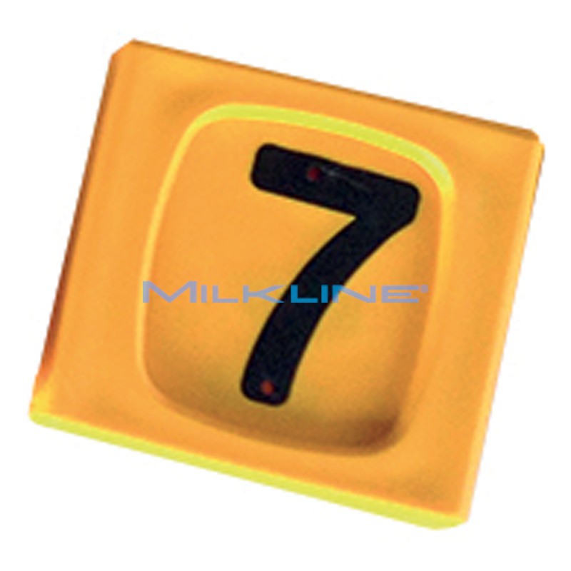 SET 10 NUMERI 7 X COLLARE