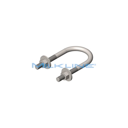 GALVANIZED U-BOLT FOR TUBE 1"1/4"