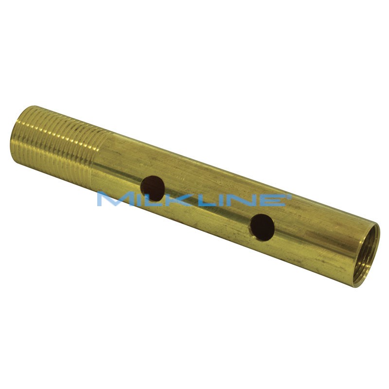 TUBO SILENZIATORE FORATO 3/8" X M15X1