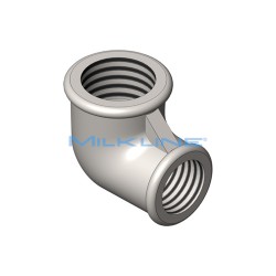 GALV. ELBOW FF RID.1" X 3/4"