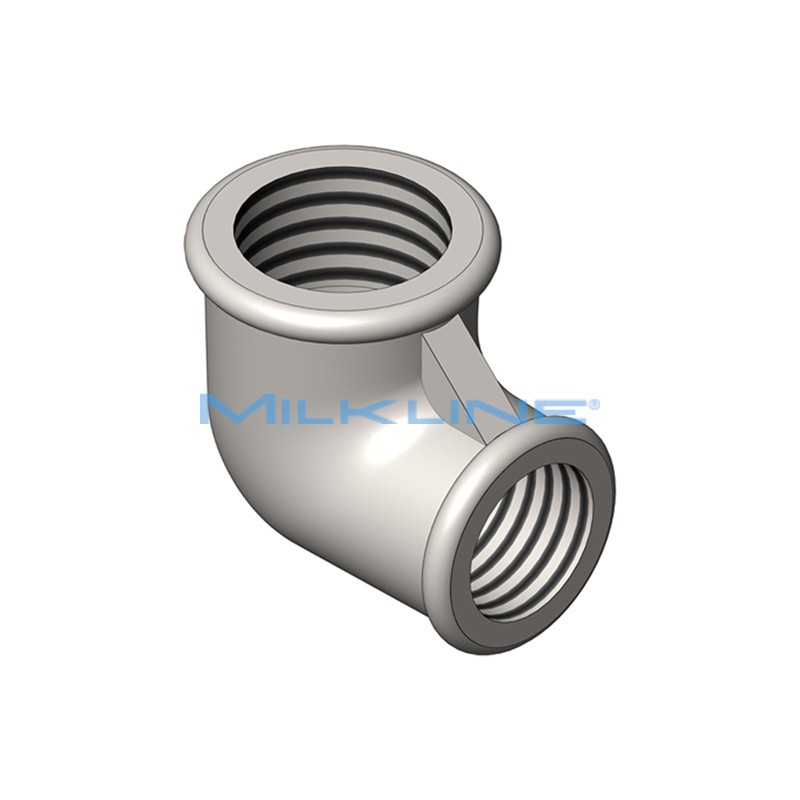 GALV. ELBOW FF RID.1" X 3/4"