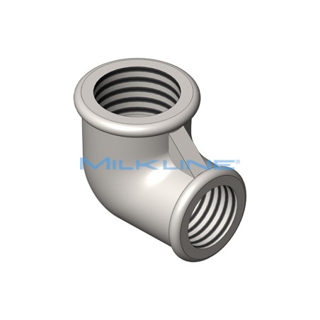 GALV. ELBOW FF RID.1" X 3/4"