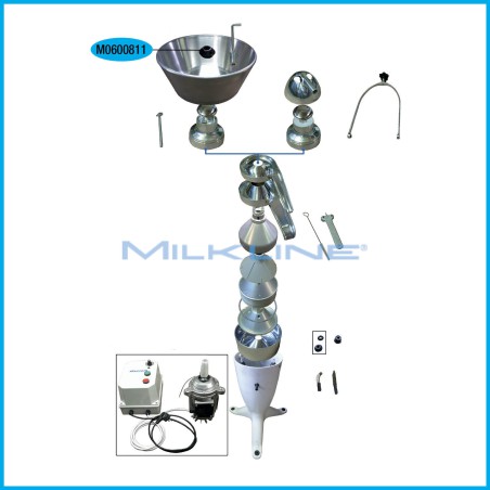 SEDE IN GOMMA X RUBINETTO ELECREM 7