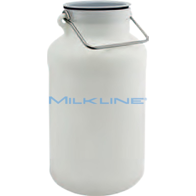 PL CAN LT20 WITH LID FOR MILKING MACHINE