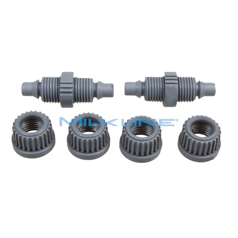 2 STRAIGHT CONNECTORS FOR TEATSPRAY+JETSTREAM