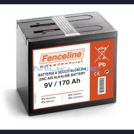 BATTERIA ALCALINA 9V-170Ah