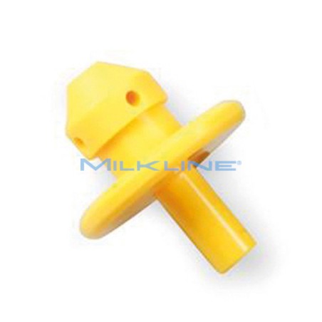 WASHING CUP PLASTIC PP D.20 MM YELLOW