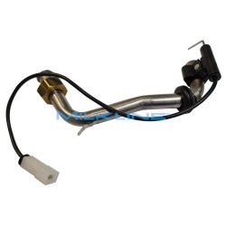 HE-OUTLET PIPE TAK5/6 WITH ELECTRODE CLAMPABLE, UNION NUT