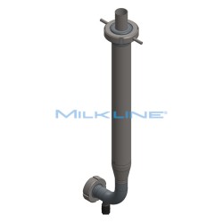 S/S MILK FILTER WITH ELBOW AND SPRING ML 455