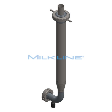 S/S MILK FILTER WITH ELBOW AND SPRING ML 455