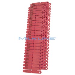 SET 100 UKALTAG NUMERATI 1-100 ROSSO