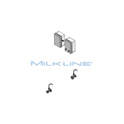 TWO MILKING LINES ELECTRIC DRAIN KIT