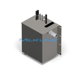 VASCA LAVAGGIO LT 120 INOX COMPLETA C/COP