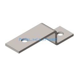 GALV. SHAPED SUPPORT FOR OILER