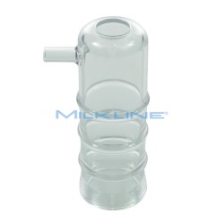 PLASTIC TEAT CUP SHELL FOR GOAT ML 38X4,5X128 D.20