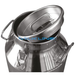 BIDONE INOX 50 LT COP.ERMETICO Ø18