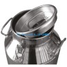 BIDONE INOX 50 LT COP.ERMETICO Ø18