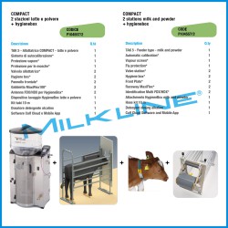 COMPACT 2 STAZ. POLVERE E LATTE + HYGIENE BOX