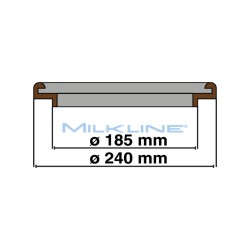 GUARN.COP.TRAS.BID.40/50 LT MILK