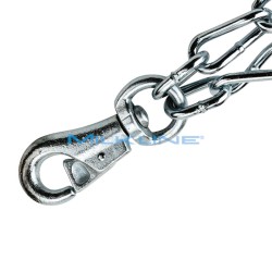 CATENA ZINCATA A 2 VIE D.6 MM. - CM.70