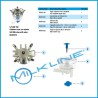 MILK CLAW S-FLOW INOX 150 C/V