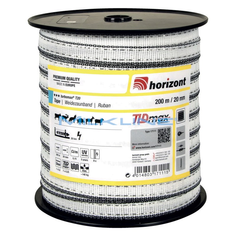 BANDA TURBOMAX T20 TLD B/N MT200X20 8F