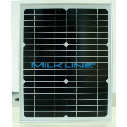 PANNELLO SOLARE 25W CON SUPP. FISSAGGIO A TERRA