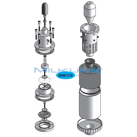 SPONGE-FILTER FOR SERVO-VACUUM REGULATOR LINEAR