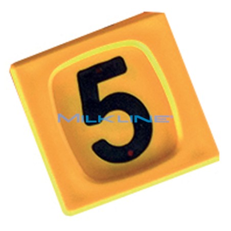 SET 10 NUMERI 5 X COLLARE