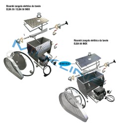 GUARNIZIONE COPERCHIO ELBA 80 INOX