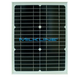 PANNELLO SOLARE 20W CON SUPP. FISSAGGIO A TERRA