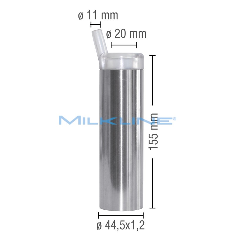 TEATCUP SHELL SS-PLAST 155X1,2 D20 - TRASP