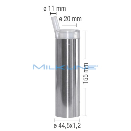 TEATCUP SHELL SS-PLAST 155X1,2 D20 - TRASP
