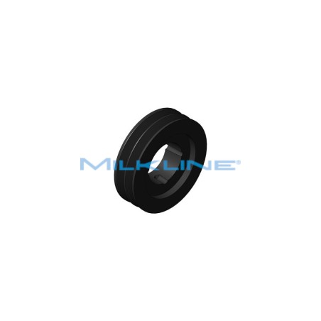 2 RACE PULLEY D.132 FOR CONICAL BUSHING