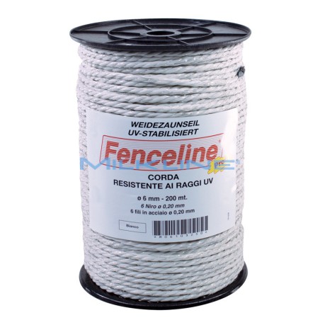 CORDA FENCELINE MT200X6MM BIAN 6X0,20