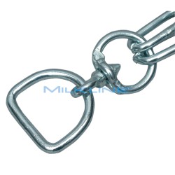 CATENA ZINCATA A 2 VIE D.7 MM.