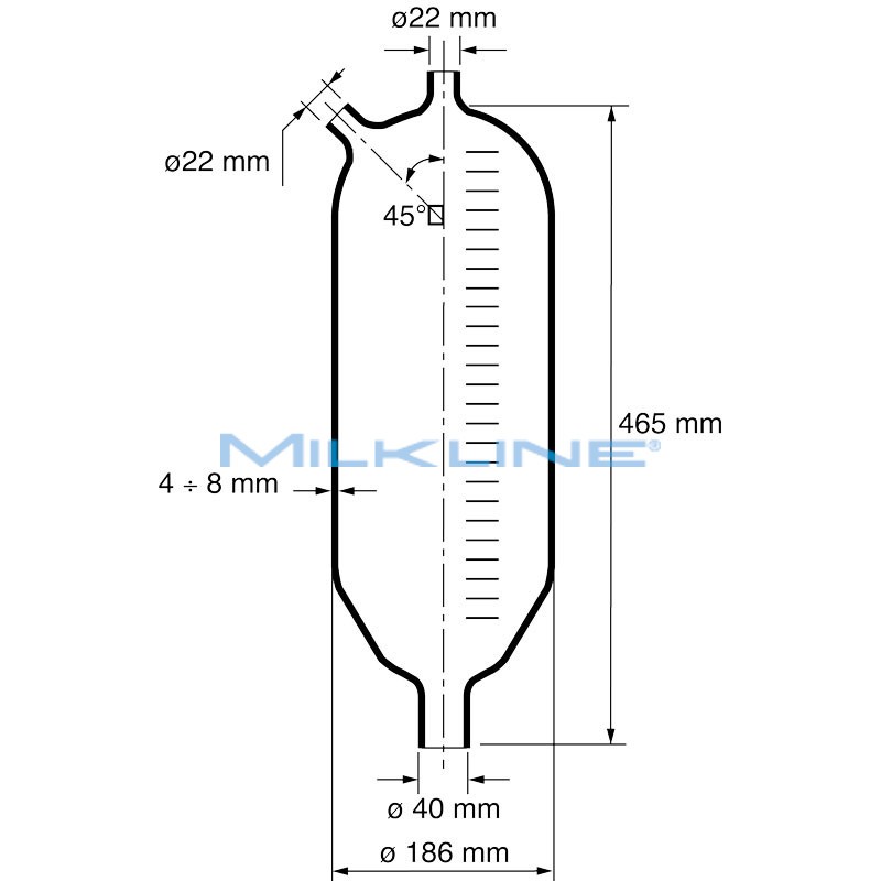 VASO MIS A 7 CH E22 U40 CAPR