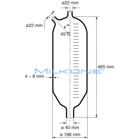 VASO MIS A 7 CH E22 U40 CAPR