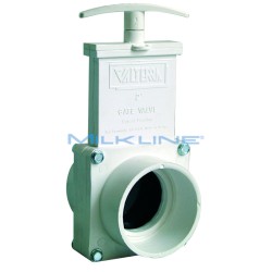 GATE VALVE 2" FOR PVC