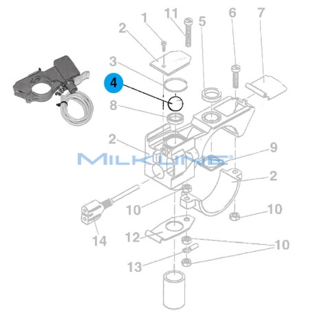 S/S BALL FOR MILK/VACUUM COCK SH