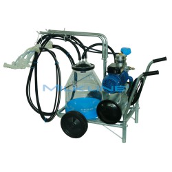 MILKING TROLLEY MINI 1/2/BUCK. GOAT 190 PAST/I SIL P30