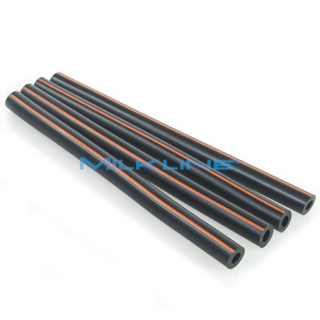 SET SHORT VAC. TUBE BLACK PVC RED L. 205X7X14 NEW